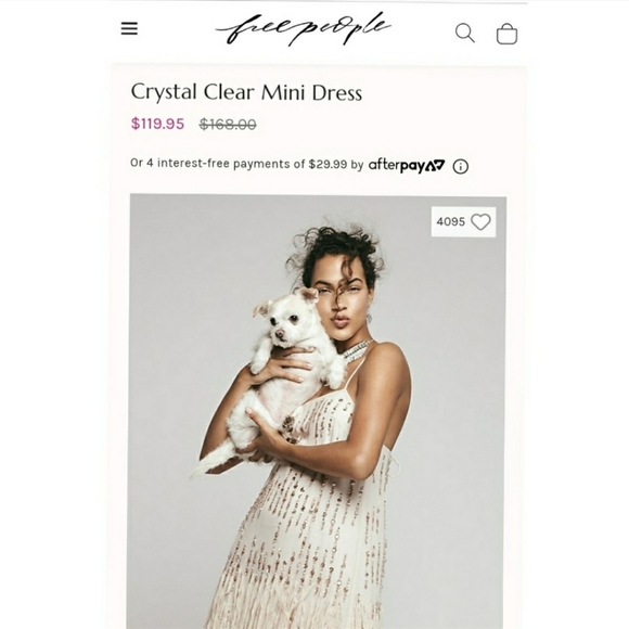 Free people Crystal Clear Mini Dress - Picture 5 of 7